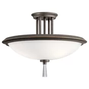 Kichler KL-DREYFUS-SFOZ - Plafonski luster DREYFUS 3xE27/60W/230V bronzan