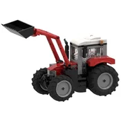 BRIXIES Plus 222.775 Massey Ferguson 5S – traktor s čelnim nakladalnikom, 269 KM