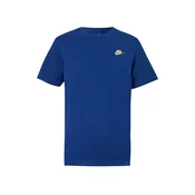 Nike Sportswear Majica CLUB temno modra