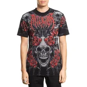 Hardcore majica moška - BLOODLETTER- BLACK - AFFLICTION - A27861-BK