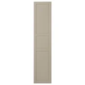 TYSSEDAL Vrata z odmičnimi sponami, sivo bež, 50x229 cm
