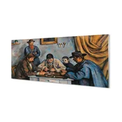tulup.si Zidna obloga za kuhinju Art igra s kartami 140x70 cm
