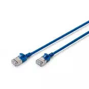 Digitus DK-1632-A-005S-B omrežni kabel Modra 0,5 m Cat6a F/FTP (FFTP)