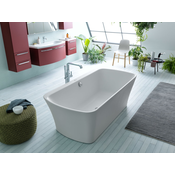 KOLPA SAN Samostoječa masažna kopalna kad MARILYN FS 180x90/MO Bela (3838987596455)