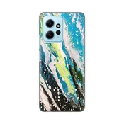 Silikonska maska za Xiaomi Redmi Note 12 4G (EU) Abstract Print Skin šarena