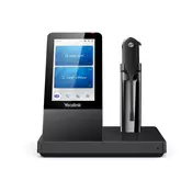 Osnovna postaja Yealink WH67 DECT z zaslonom LCD na dotik in slušalkami za eno uho