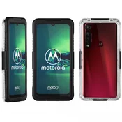 GS Vodoodporno ohišje IP68 za Motorola Moto G8 Plus, črno