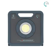 shumee Vzdržljiva baterijska LED delovna svetilka 6000 lm 37 W Scangrip NOVA 6 C+R forLIFE 03.6205