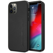 AMG AMHCP12LDOLBK iPhone 12 Pro Max 6,7 black hardcase Leather Hot Stamped (AMHCP12LDOLBK)