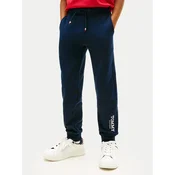 Tommy Hilfiger Spodnji del trenirke Monotype Print KB0KB10167 M Mornarsko modra Regular Fit