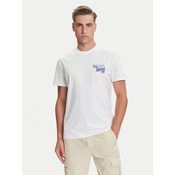 Tommy Jeans Majica azur/svetlo zelena/lila/bela