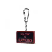 Privezak Stranger Things - Hawkins Sign - Polyresin Keychain