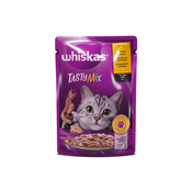 WHISKAS Vlažna hrana za mačke Tasty Mix Jagnjetina i ćuretina u sosu 85g