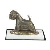 shumee Zahodnovišavski beli terier, westie - pasja figurica, figurica na belem podstavku, pokal za pasjo razstavo Art-Dog