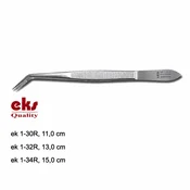 PINCETA EK-1-30R (32R, 34R) POŠEVNA KONICA - 11 cm Dolžina pincete: 11 cm