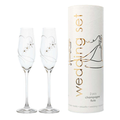 Celebration CELEBRATION, POROČNI SET KOZARCEV ZA PENINO, V TULCU, 210 ML, 2 KOS, (5000091955)