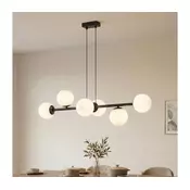 Brilagi - Luster na sajli MALONY 6xE14/20W/230V crni