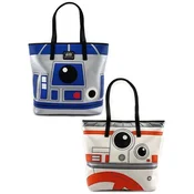 Star Wars R2-D2 & BB-8 velika obojestranska torba Loungefly