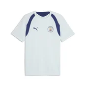 PUMA Manchester City Slim Training Jersey Men, Sport, Dewdrop/Blue Jewel, XS