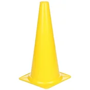 Športni stožec rumene barve višina/širina 38 cm
