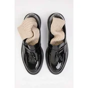 Trendyol Shoes Ženske mokasine Takss26La00002, Crne