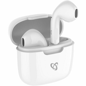 Slušalice SBOX EB-TWS18, bežične, bluetooth, mikrofon, in-ear, bijele EB-TWS18-W