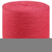 vidaXL Vrv iz jute Rdeča 100% Tossa jute