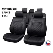Cappa Prevleke za avtomobilske sedeže Perfetto VL Mitsubishi Space Star črna