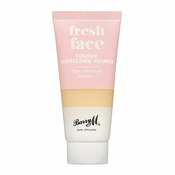 Barry M Fresh Face Colour Correcting Primer baza za šminku za uklanjanje sjaja i ljubicastih tonova 35 ml nijansa Yellow za žene