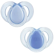 Ortodontske dude Tommee Tippee - Night Time, 18-36 m, 2 komada, plave