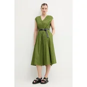 MICHAEL Michael Kors Vsakodnevna obleka MS5830KF4C Zelena Regular Fit