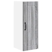 Vidaxl Omarica na steni LUCCA Siva Sonoma 30 x 31 x 80 cm