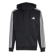 ADIDAS SPORTSWEAR Športna jopa na zadrgo Essentials črna/bela