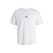 Jack & Jones Majica Corp Graphic 12268415 Bela Regular Fit