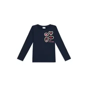 s.Oliver Majica mornarska / pastelno rumena / rosé / rdeča