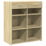 Komoda boja hrasta sonome 80x42,5x93 cm od konstruiranog drva