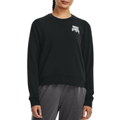 Under Armour Pulover UA Rival Terry Graphic Crew-BLK S