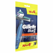 Gillette Blue II+ jednokratne britvice 14 kom