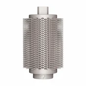 INF 55 mm nastavek za okroglo krtačo za volumen - ABS + mehka gumijasta krtača za oblikovanje, združljiva s SHARK in Dyson Airwrap Champagne, (5000265188)