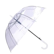 Prozoren avtomatski dežnik, 58cm