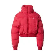 ADIDAS ORIGINALS Zimska jakna ADICOLOR rdeča / bela