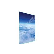 shumee Steklena deska za rezanje 35x52 Sky