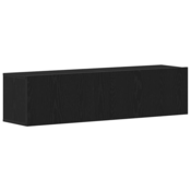 TV ormaric crni hrast 120x30x30,5 cm konstruirano drvo
