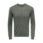Only & Sons Pulover ONSWYLER zelena