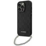 Etui za telefon Karl Lagerfeld iPhone 14 Pro 6,1 črna barva