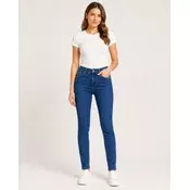 Elit Fashion Ženske farmerke, Regular fit, Teget