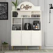 Hanah Home Kuhinjski ormar Lyon 120, Krem-zlatni