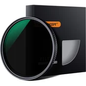 K&F 55MM MV36 Slim Variable/Fader NDX, ND8~ND2000, Waterproof, Anti Scratch, Green Coated