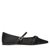 Nizki čevlji Max Mara Satinflat 2514521272600 Črna