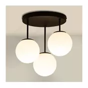 Stropna svjetiljka MOONLIGHT 3xE27/15W/230V crna